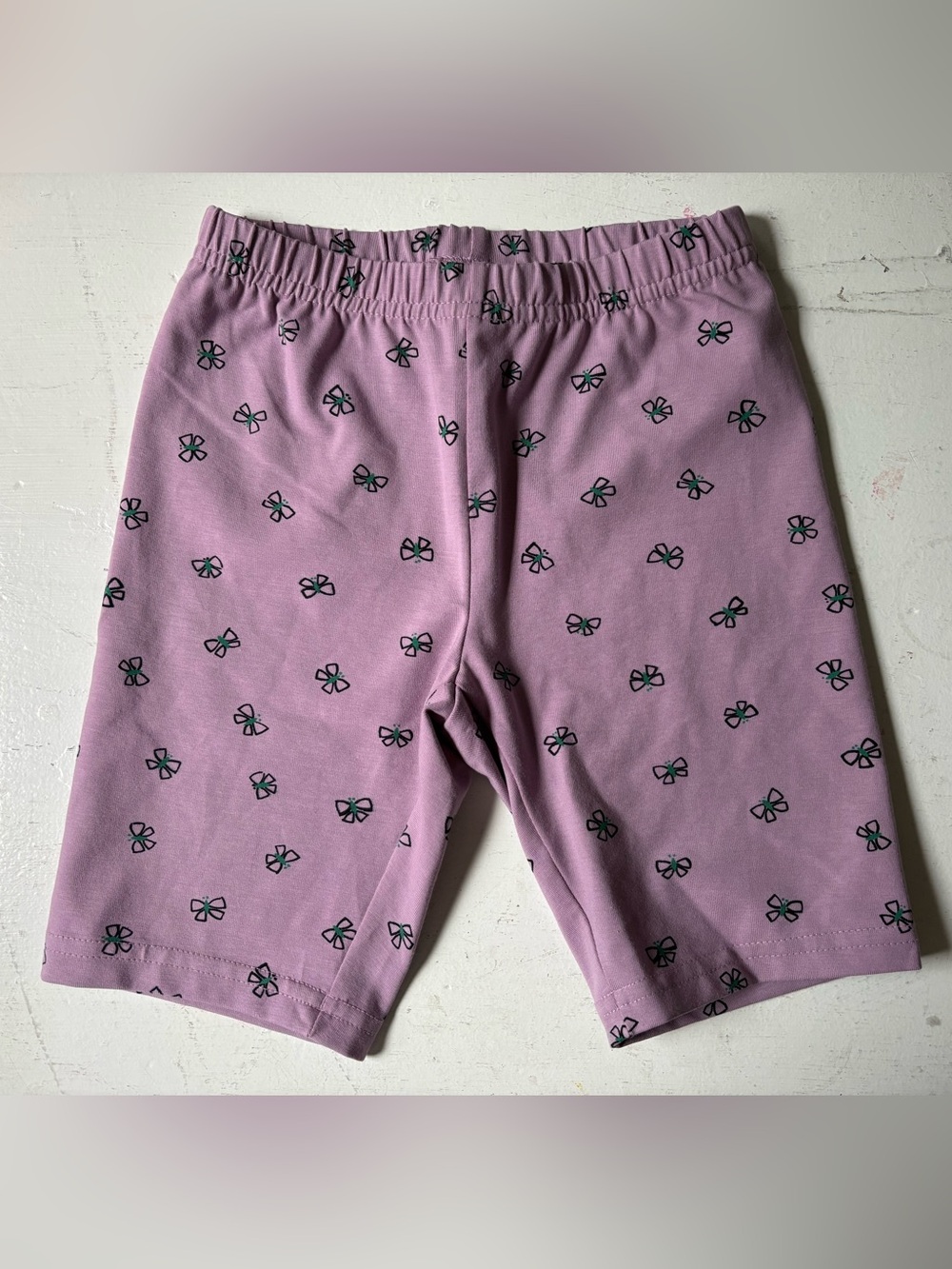 Hanna Andersson butterfly print biker shorts